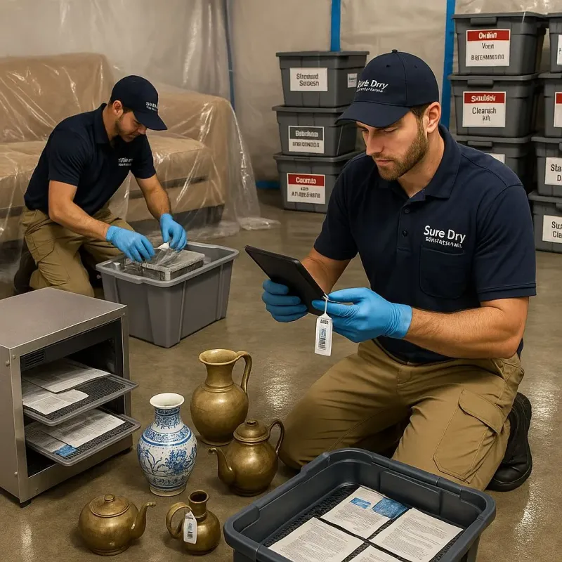 Content Protection and Restoration process in Natchitoches, LA