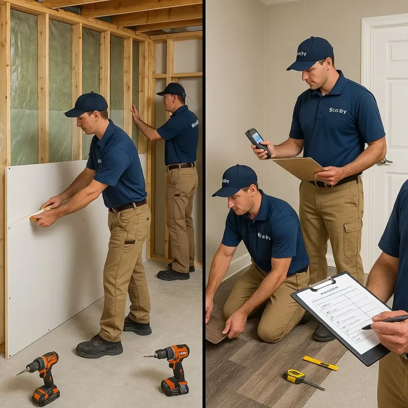 Repairs and Reconstruction process in Natchitoches, LA